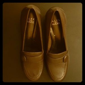 NWOB Alex Marie Brown Block Heels.